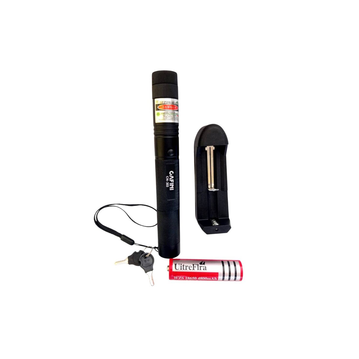 PUNTERO LASER VERDE RECARGABLE ALCANCE 2000METROS