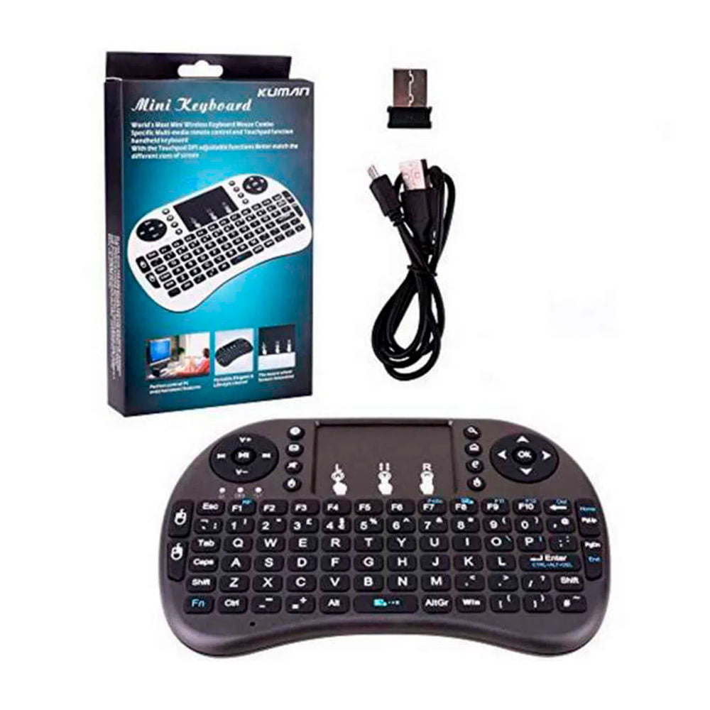 MINI TECLADO INALÁMBRICO ANDROID SMART TV