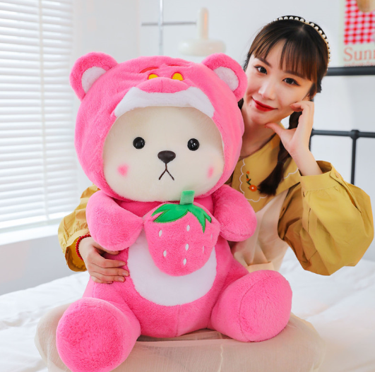 🍓Osito con su fresa 🍓