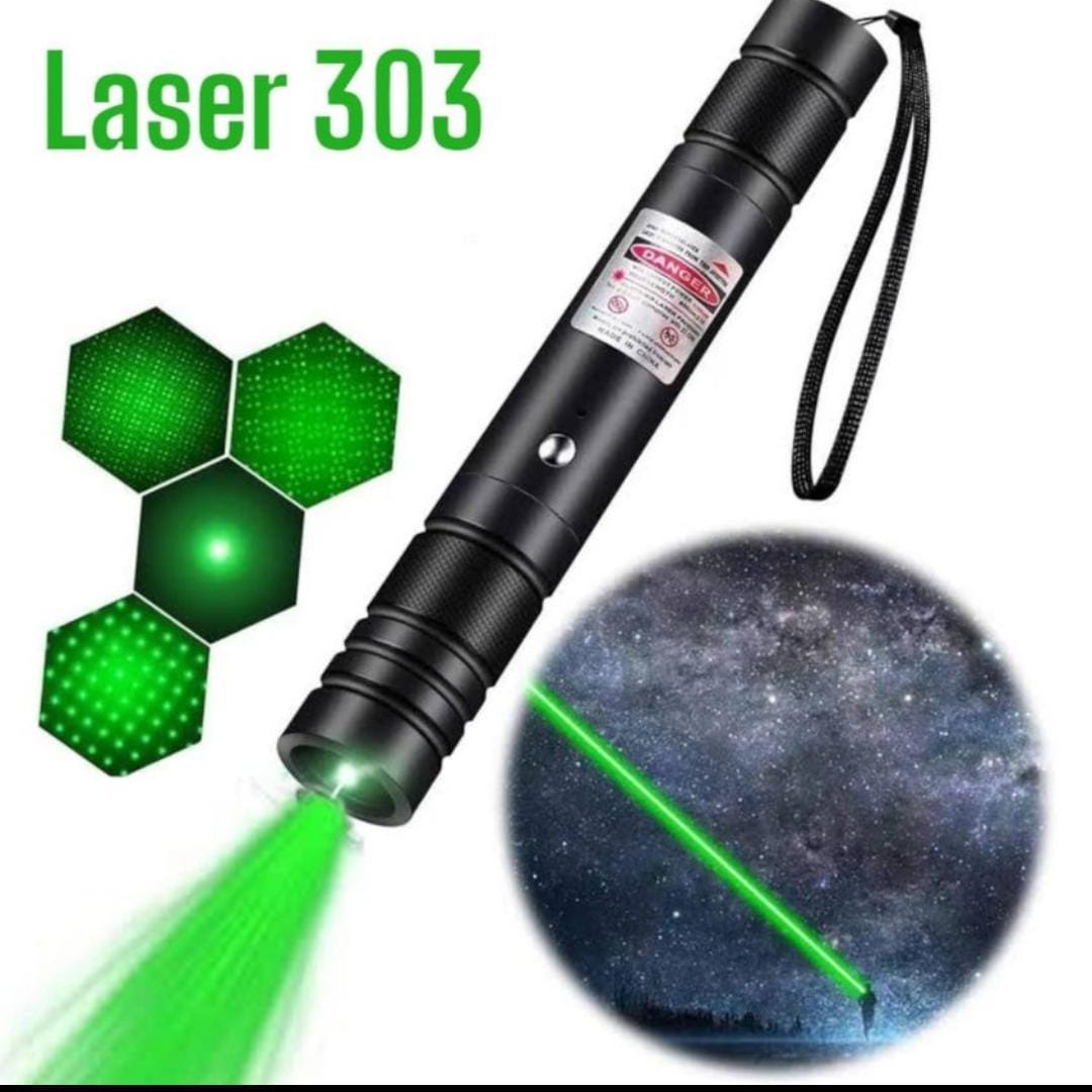 PUNTERO LASER VERDE RECARGABLE  ALCANCE 2000METROS