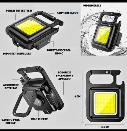 MINI LINTERNA MULTIUSO 🔦