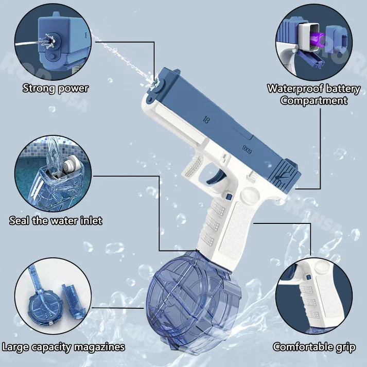 Pistola de agua eléctrica GLOCK 🔫