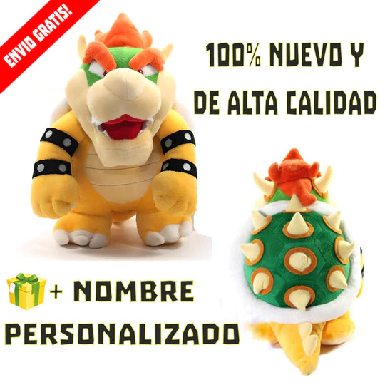 Peluche Bowser Personalizado🎁🧸